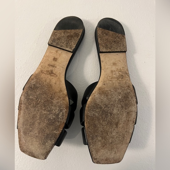 YSL Tribute Leather Sandals - Picture 2 of 4